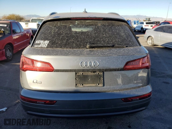 2020 Audi Q5 Premium Plus with VIN WA1BNAFY5L2024035, listed as a Copart auction lot 42304105 with 43,564 mi miles and Salvage Title. Bid and sale history available at carsss.com. Image 6.