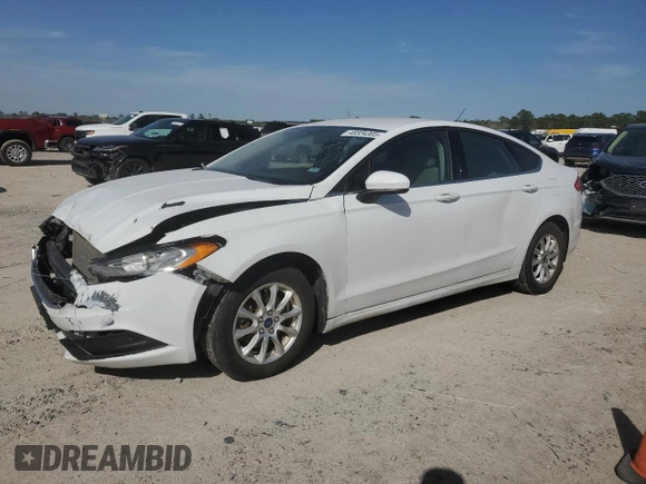 2017 Ford Fusion S with VIN 3FA6P0G71HR244394, listed as a Copart auction lot 48334305 with 70,982 mi miles and Clean Title. Bid and sale history available at carsss.com. Image 1.