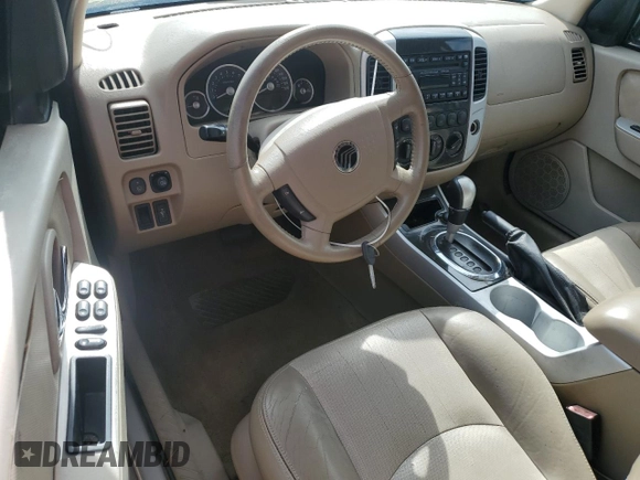 2007 Mercury Mariner Premier with VIN 4M2CU87197KJ06311, listed as a Copart auction lot 79857684 with 63,176 mi miles and Non repairable. Bid and sale history available at DreamBid. Image 8.