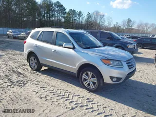 2012 Hyundai Santa Fe Limited with VIN 5XYZK3AB2CG104071, listed as a IAAI auction lot 41237756 with 223,076 mi miles. Bid and sale history available at carsss.com. Image 1.