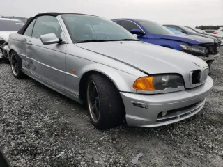 2002 BMW 3 Series 325Ci with VIN WBABS33412PG84795, listed as a Copart auction lot 45475085 with 0 mi miles and Salvage Title. Bid and sale history available at carsss.com. Image 4.