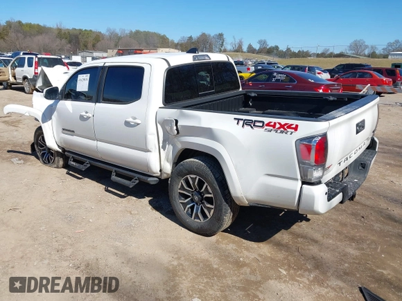 2022 Toyota Tacoma SR with VIN 3TMCZ5AN4NM470000, listed as a IAAI auction lot 41629818 with 78,138 mi miles and . Bid and sale history available at DreamBid. Image 3.