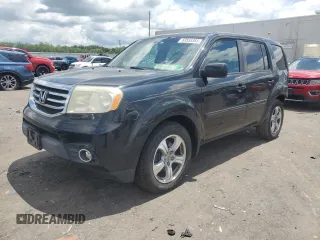 2014 Honda Pilot EX-L with VIN 5FNYF4H78EB056321, listed as a Copart auction lot 63555365 with 122,827 mi miles and Salvage title. Bid and sale history available at DreamBid. Image 1.
