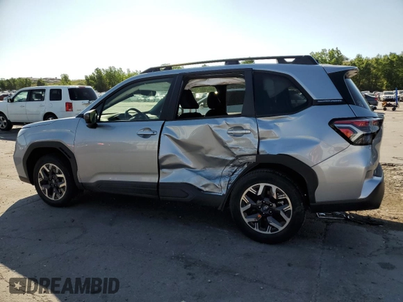 2025 Subaru Forester Premium с VIN JF2SLDDC2SH440688, выставлен на аукционе Copart как лот 62841335 с пробегом 4 876 миль миль и Списание • Salvage title. История ставок и продаж доступна на DreamBid. Изображение 2.