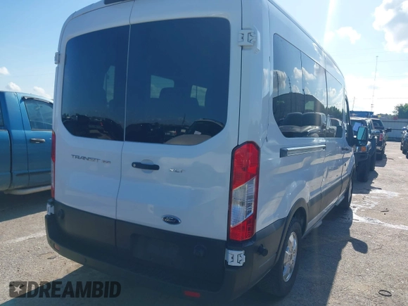2019 Ford Transit Passenger XL with VIN 1FBAX2CMXKKA94605, listed as a IAAI auction lot 42608464 with 134,305 mi miles and . Bid and sale history available at DreamBid. Image 4.