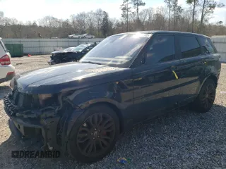 2017 Land Rover Range Rover Sport with VIN SALWR2FE7HA131214, listed as a Copart auction lot 45573195 with 103,552 mi miles and Salvage Title. Bid and sale history available at DreamBid. Image 1.