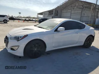 2016 Hyundai Genesis Coupe 3.8L Base with VIN KMHHT6KJ8GU136572, listed as a Copart auction lot 48153425 with 65,406 mi miles and Salvage Title. Bid and sale history available at carsss.com. Image 1.