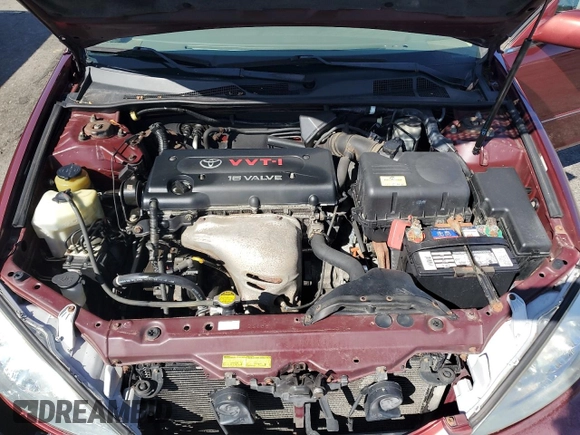2004 Toyota Camry LE with VIN 4T1BE30KX4U297754, listed as a Copart auction lot 50795425 with 184,152 mi miles and Salvage Title. Bid and sale history available at DreamBid. Image 11.