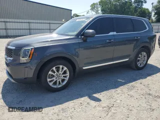 2020 Kia Telluride LX with VIN 5XYP24HC5LG025442, listed as a Copart auction lot 54984965 with 124,690 mi miles and Clean Title. Bid and sale history available at carsss.com. Image 1.