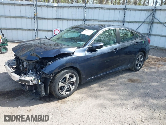 2021 Honda Civic LX z VIN 19XFC2F65ME000324, wystawiony jako IAAI lot #42137375 z przebiegiem 78 473 mil mil oraz . Historia ofert i sprzedaży dostępna na DreamBid. Obrazek 2.