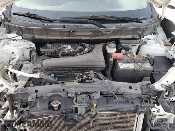 2017 Nissan Rogue S with VIN KNMAT2MTXHP549624, listed as a Copart auction lot 87082524 with 126,181 mi miles and Salvage Title. Bid and sale history available at carsss.com. Image 13.