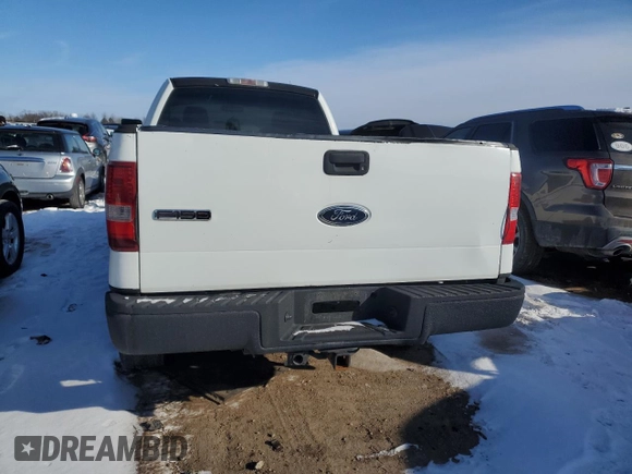 2006 Ford F-150 XL with VIN 1FTRF14W86NB62674, listed as a Copart auction lot 45503885 with 149,976 mi miles and Clean Title. Bid and sale history available at carsss.com. Image 6.