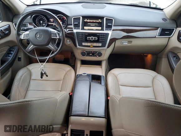 2013 Mercedes-Benz M 350 with VIN 4JGDA2EB7DA231901, listed as a Copart auction lot 51264615 with 118,197 mi miles and Salvage Title. Bid and sale history available at carsss.com. Image 8.