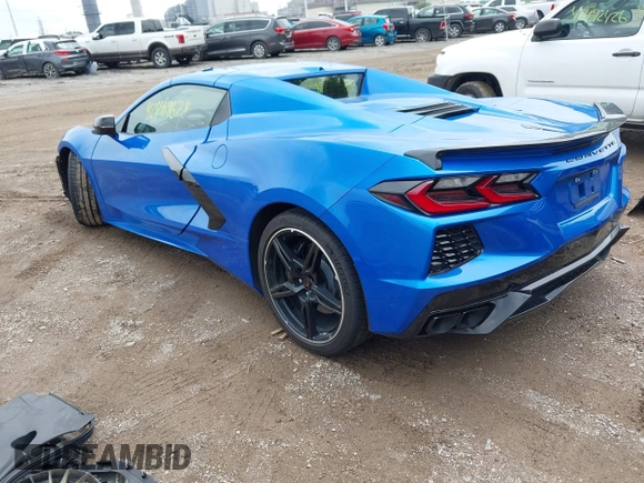 2025 Chevrolet Corvette 1LT z VIN 1G1YA3D48S5108024, wystawiony jako IAAI lot #42469678 z przebiegiem 2 859 mil mil oraz . Historia ofert i sprzedaży dostępna na DreamBid. Obrazek 3.