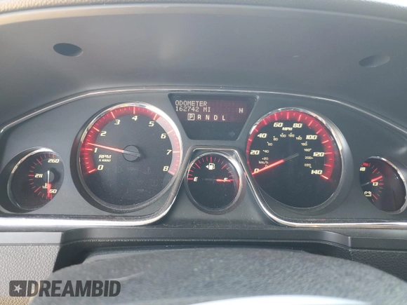 2013 GMC Acadia SLE with VIN 1GKKRPKD2DJ242798, listed as a Copart auction lot 48775495 with 162,742 mi miles and Salvage Title. Bid and sale history available at DreamBid. Image 9.