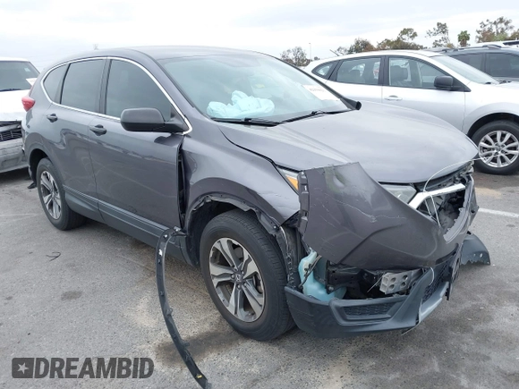 2019 Honda CR-V LX with VIN 2HKRW5H31KH400639, listed as a IAAI auction lot 42159026 with 45,245 mi miles and . Bid and sale history available at carsss.com. Image 1.