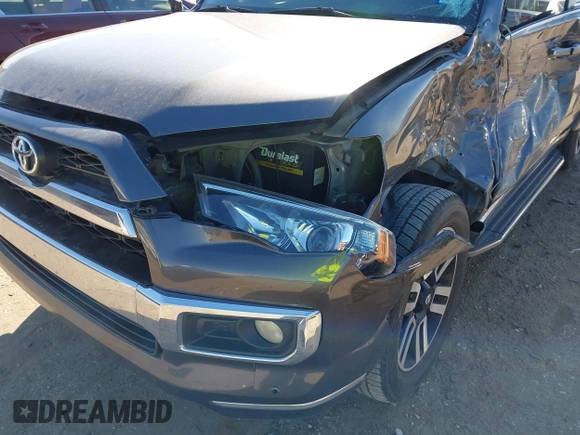 2016 Toyota 4Runner Limited with VIN JTEBU5JRXG5359713, listed as a IAAI auction lot 41756038 with 134,500 mi miles and . Bid and sale history available at DreamBid. Image 6.