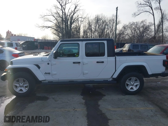 2023 Jeep Gladiator Sport S z VIN 1C6HJTAG7PL535209, wystawiony jako IAAI lot #41483780 z przebiegiem 39 376 mil mil oraz . Historia ofert i sprzedaży dostępna na DreamBid. Obrazek 14.