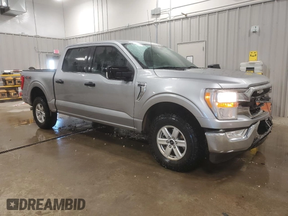 2021 Ford F-150 XL with VIN 1FTFW1E55MFA72141, listed as a Copart auction lot 83111544 with 67,380 mi miles and Salvage Title. Bid and sale history available at carsss.com. Image 4.