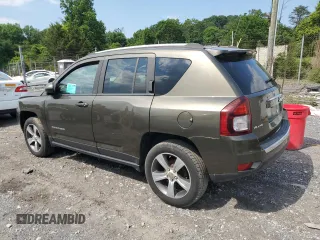 2016 Jeep Compass High Altitude z VIN 1C4NJDEB9GD552703, wystawiony jako Copart lot #60483625 z przebiegiem 115 885 mil mil oraz Czysty tytuł • Clean title. Historia ofert i sprzedaży dostępna na DreamBid. Obrazek 2.