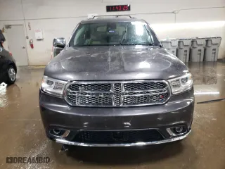 2015 Dodge Durango Citadel with VIN 1C4RDJEG9FC715745, listed as a Copart auction lot 45714815 with 180,863 mi miles and Salvage Title. Bid and sale history available at carsss.com. Image 5.