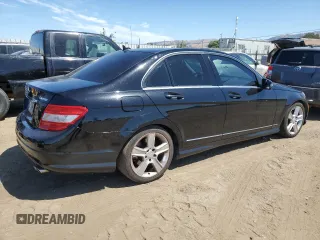 2011 Mercedes-Benz C 300 Sport with VIN WDDGF8BB0BR182300, listed as a Copart auction lot 57858985 with 194,991 mi miles and Salvage title. Bid and sale history available at DreamBid. Image 3.