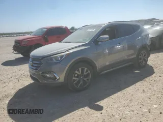 2018 Hyundai Santa Fe Ultimate z VIN 5XYZW4LA2JG525185, wystawiony jako Copart lot #49377405 z przebiegiem 126 458 mil mil oraz Szkoda całkowita • Salvage title. Historia ofert i sprzedaży dostępna na DreamBid. Obrazek 1.