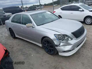 2005 Lexus LS 430 z VIN JTHBN36F855006693, wystawiony jako IAAI lot #40955276 z przebiegiem 211 659 mil mil oraz . Historia ofert i sprzedaży dostępna na DreamBid. Obrazek 1.