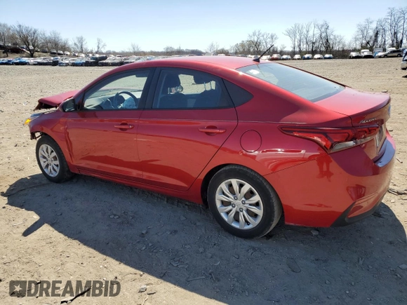 2019 Hyundai Accent SE with VIN 3KPC24A34KE065760, listed as a Copart auction lot 50911935 with 90,835 mi miles and Salvage Title. Bid and sale history available at carsss.com. Image 2.