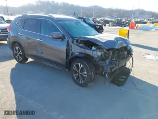 2020 Nissan Rogue SV with VIN JN8AT2MV5LW144436, listed as a IAAI auction lot 41642351 with 44,192 mi miles. Bid and sale history available at carsss.com. Image 1.