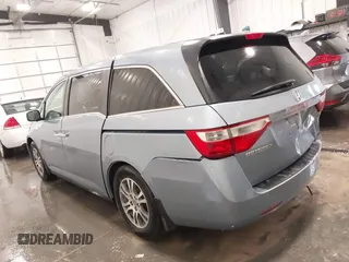 2013 Honda Odyssey EX-L with VIN 5FNRL5H67DB015512, listed as a IAAI auction lot 41758695 with 193,356 mi miles and . Bid and sale history available at carsss.com. Image 15.