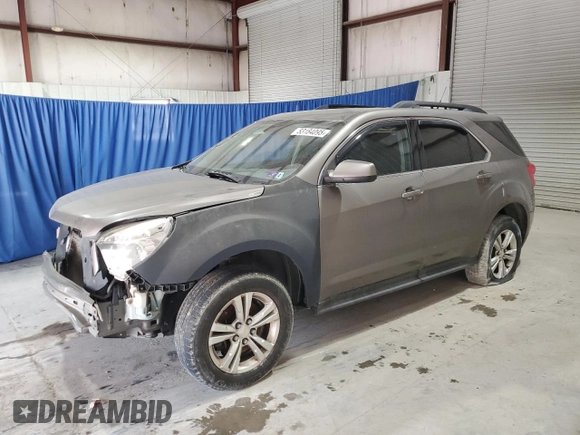 2012 Chevrolet Equinox LT w/1LT with VIN 2GNALDEK5C6392439, listed as a Copart auction lot 53184095 with 148,507 mi miles and Clean Title. Bid and sale history available at carsss.com. Image 1.