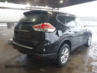 2014 Nissan Rogue S with VIN 5N1AT2MV5EC855520, listed as a IAAI auction lot 41510778 with 79,330 mi miles. Bid and sale history available at carsss.com. Image 4.