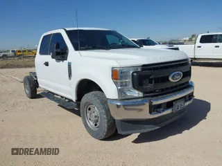 2022 Ford Super Duty F-250 SRW XL with VIN 1FT7X2B69NED41978, listed as a IAAI auction lot 41949031 with 103,640 mi miles. Bid and sale history available at carsss.com. Image 1.