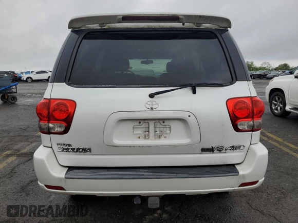 2005 Toyota Sequoia Limited with VIN 5TDBT48A35S241074, listed as a Copart auction lot 55754685 with 219,240 mi miles and Salvage Title. Bid and sale history available at DreamBid. Image 6.