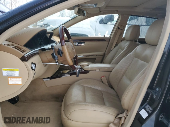 2013 Mercedes-Benz S-Class S 550 with VIN WDDNG9EB5DA520975, listed as a Copart auction lot 43427585 with 156,255 mi miles and Clean Title. Bid and sale history available at carsss.com. Image 7.