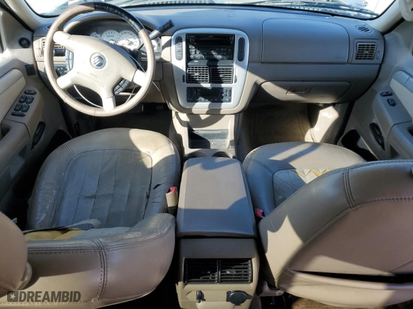 2002 Mercury Mountaineer with VIN 4M2ZU66K32ZJ43699, listed as a Copart auction lot 84080154 with 0 mi miles and Salvage Title. Bid and sale history available at carsss.com. Image 8.