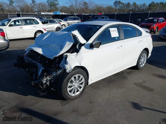 2024 Kia Forte LXS with VIN 3KPF24ADXRE822094, listed as a IAAI auction lot 41442348 with 11,550 mi miles. Bid and sale history available at carsss.com. Image 16.