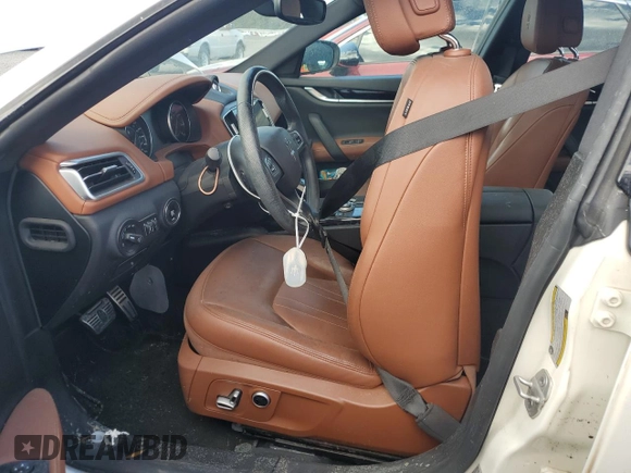 2021 Maserati Ghibli S with VIN ZAM57YSA6M1378227, listed as a Copart auction lot 73846784 with Not provided miles and Non repairable. Bid and sale history available at DreamBid. Image 7.