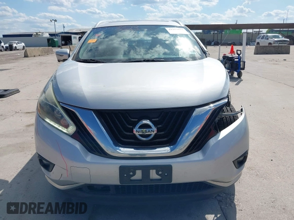 2018 Nissan Murano S z VIN 5N1AZ2MG6JN128417, wystawiony jako IAAI lot #42253823 z przebiegiem 128 946 mil mil oraz . Historia ofert i sprzedaży dostępna na DreamBid. Obrazek 13.
