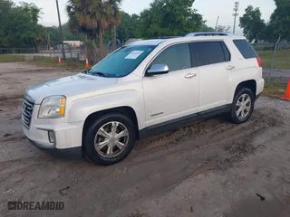 2017 GMC Terrain SLT with VIN 2GKALPEK6H6216120, listed as a IAAI auction lot 41942820 with 162,072 mi miles. Bid and sale history available at carsss.com. Image 2.