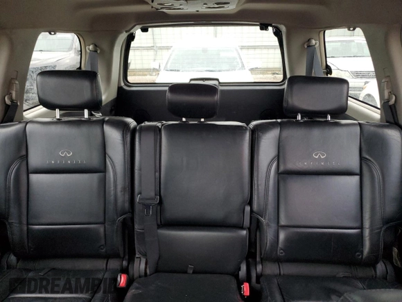 2008 Infiniti QX56 with VIN 5N3AA08C88N900677, listed as a Copart auction lot 82395124 with 211,085 mi miles and Salvage Title. Bid and sale history available at carsss.com. Image 10.