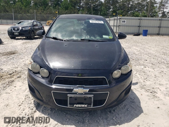2013 Chevrolet Sonic LT with VIN 1G1JC5SH4D4253602, listed as a Copart auction lot 55727875 with 155,217 mi miles and Clean Title. Bid and sale history available at DreamBid. Image 5.