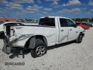 2018 Ram 1500 SLT with VIN 1C6RR6GG2JS104828, listed as a Copart auction lot 49711825 with 140,083 mi miles and Salvage title. Bid and sale history available at DreamBid. Image 3.