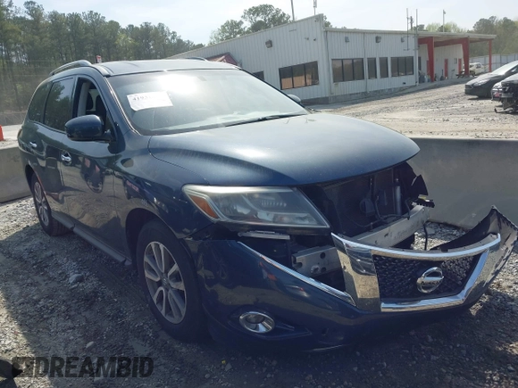 2015 Nissan Pathfinder Platinum with VIN 5N1AR2MN9FC649696, listed as a IAAI auction lot 41931888 with 181,013 mi miles and . Bid and sale history available at DreamBid. Image 13.