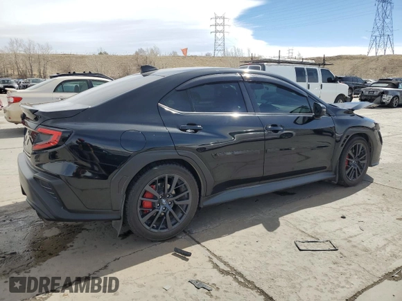 2022 Subaru WRX Limited with VIN JF1VBAL67N9016968, listed as a Copart auction lot 49042955 with 44,609 mi miles and Salvage title. Bid and sale history available at DreamBid. Image 3.