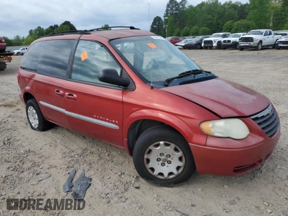 2001 Chrysler Voyager LX with VIN 1C4GJ45331B153080, listed as a Copart auction lot 53821365 with Not Provided miles and Clean Title. Bid and sale history available at DreamBid. Image 4.