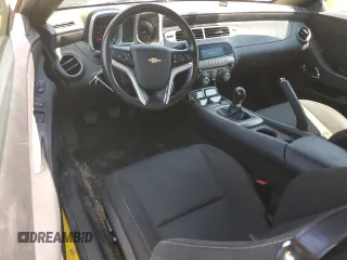 2012 Chevrolet Camaro 1LT with VIN 2G1FF1E32C9112691, listed as a Copart auction lot 62746385 with 127,607 mi miles and Salvage title. Bid and sale history available at DreamBid. Image 8.