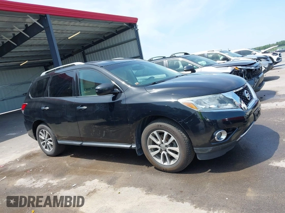 2016 Nissan Pathfinder Platinum with VIN 5N1AR2MM3GC610255, listed as a IAAI auction lot 42431509 with 118,167 mi miles and . Bid and sale history available at DreamBid. Image 13.