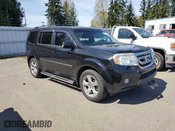 2011 Honda Pilot Touring with VIN 5FNYF4H92BB089912, listed as a Copart auction lot 52033125 with 159,080 mi miles and Salvage Title. Bid and sale history available at carsss.com. Image 4.